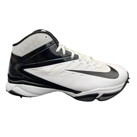 Nike Vapor 3/4 Destroyer - Sz 13.5 Men Football Shoes White Black 527879-100 NEW main image 7